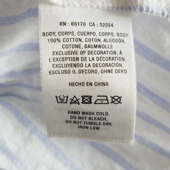 HD in Paris Embroidered Button Up Tie Blouse - Picture 5 of 5